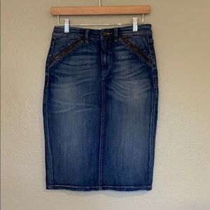 Blank NYC Jean Skirt SZ 28